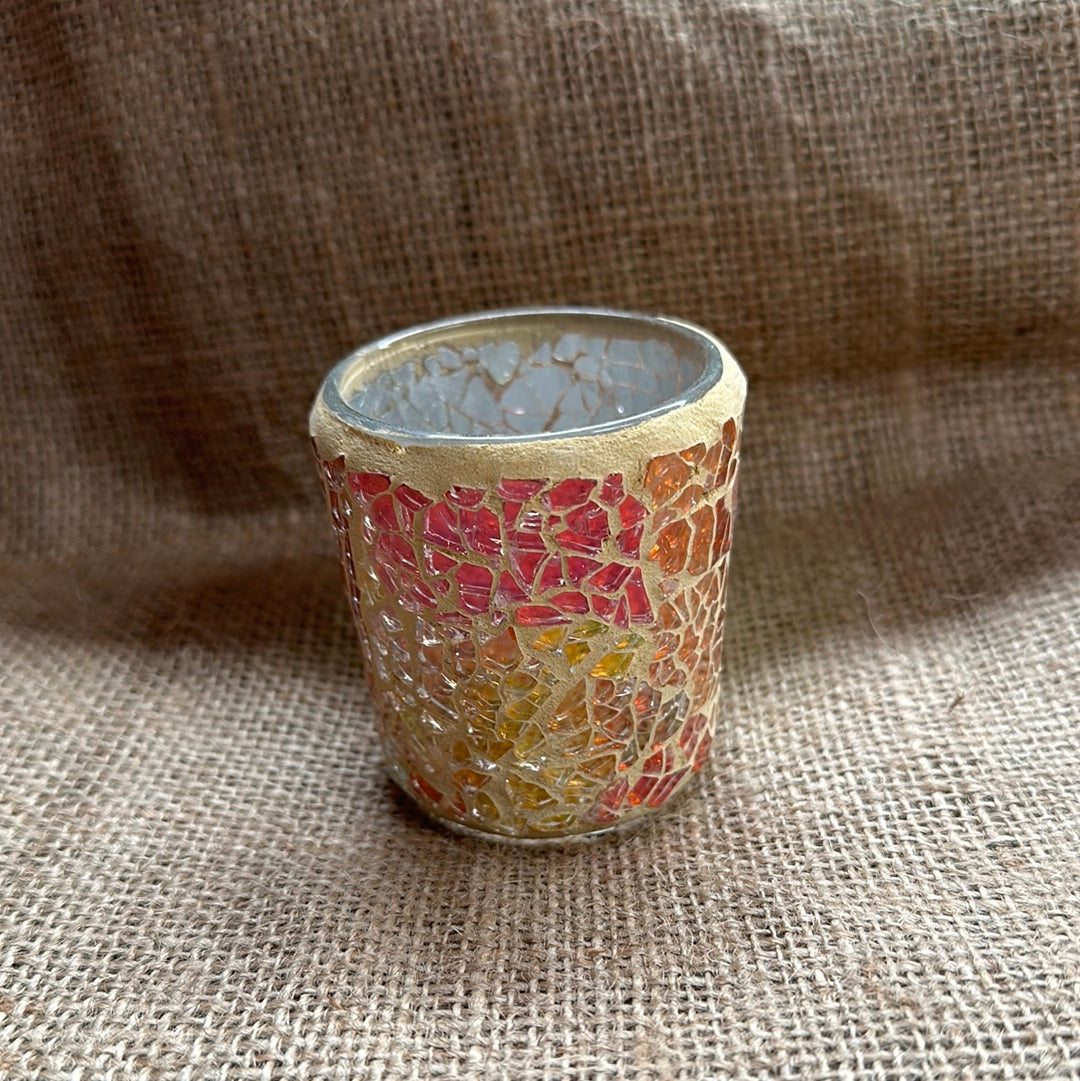 Votive glass holder